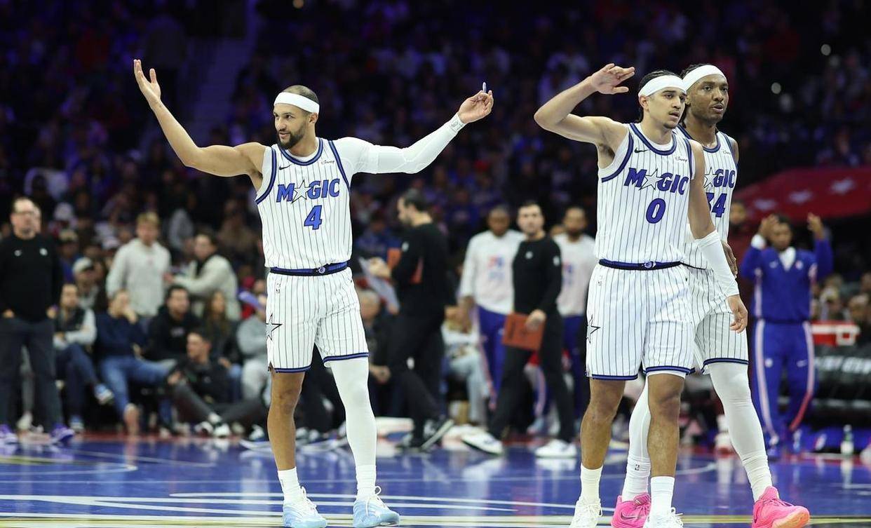 76人力克魔术，浓眉哥带队取胜