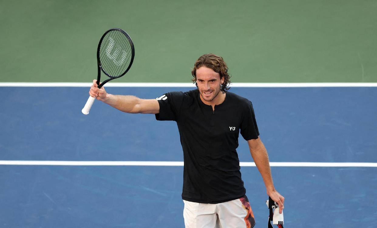 世界网球队逆转德国网球队，西西帕斯一己之力扛起全队